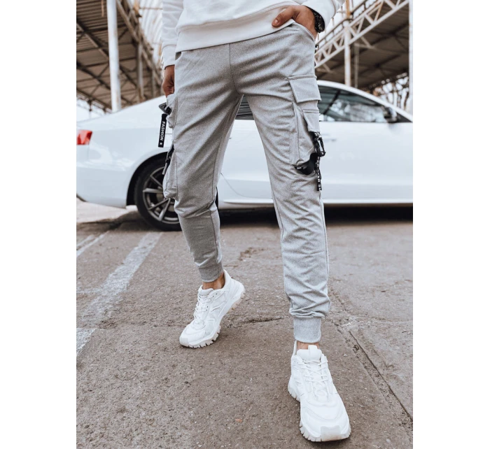 Pánské bojové kalhoty šedé Dstreet model 21973473 - FashionStreet