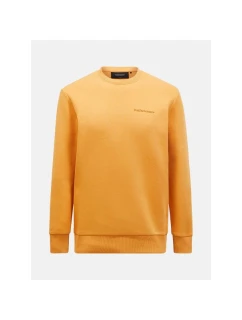 Peak Performance M Original Small Logo Cre orange mikina