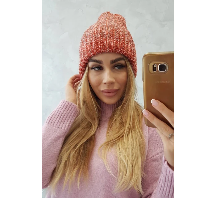 Dámska čiapka Delia K260 červená