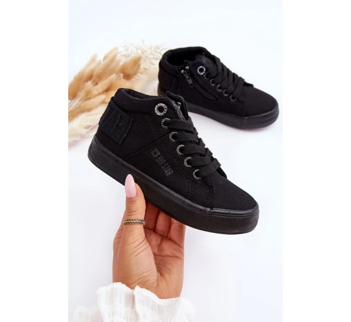 Dětské Klasické Vysoké Boty Big Star model 21626725 Černé - Big Star Shoes