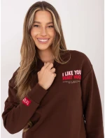 Bluza model 21799711 ciemny brązowy - FPrice