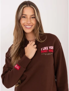 Bluza model 21799711 ciemny brązowy - FPrice