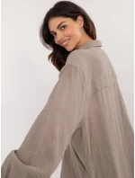 Košeľa D70032M11066D1 tmavá lila Košeľa D70032M11066D1 tmavá lila