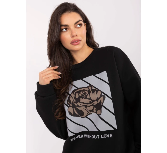 Mikina MI BL 4216.15 čierna