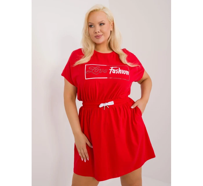 Sukienka RV SK model 19920691 czerwony - FPrice