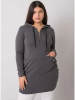 Tunika RV TU model 16738814 tmavě šedá - FPrice Tunika RV TU model 16738814 tmavě šedá - FPrice
