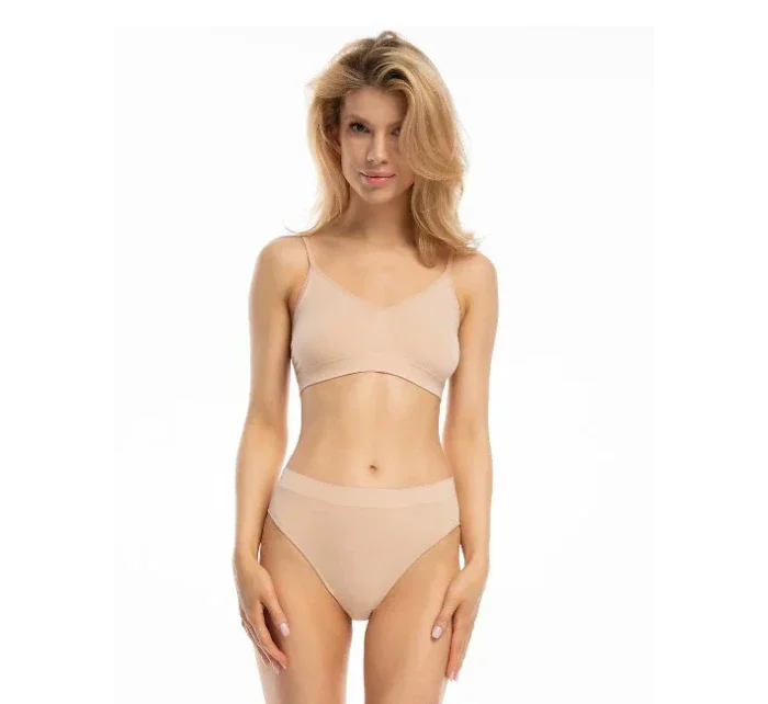 Dámska bambusová braletka Beige - Julimex