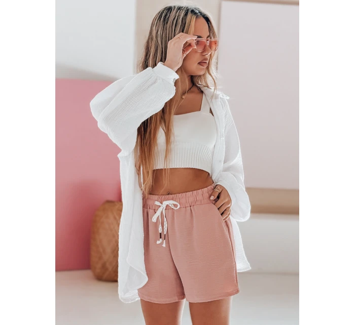 Dámske šortky NOT TOMORROW pink Dstreet SY0449