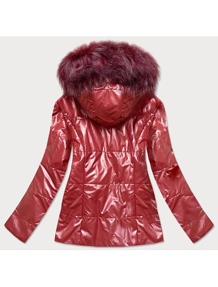 ZIMOWA KURTKA DAMSKA METALICZNA model 21242437 - Fashionable