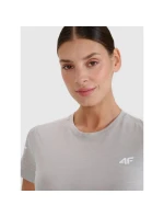 Dámské trekingové tričko z Merino vlny model 21434481 - 4F Dámské trekingové tričko z Merino vlny model 21434481 - 4F