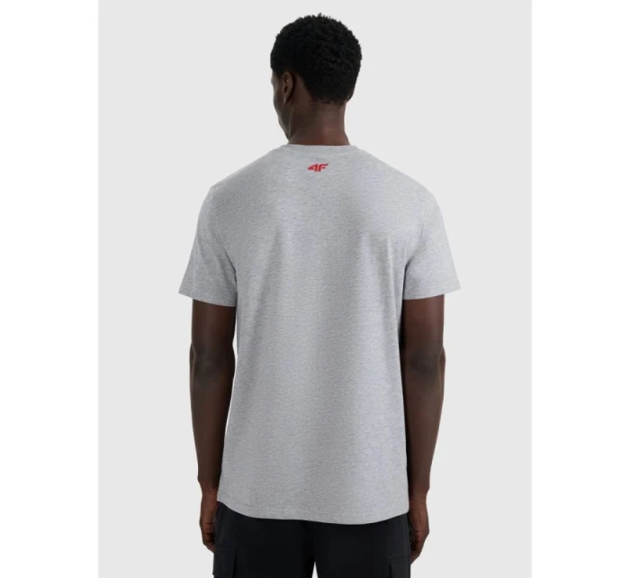 Pánske tričko s potlačou 4F 4FRAW25TTSHM3364-27M Pánske tričko s potlačou 4F 4FRAW25TTSHM3364-27M