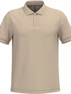 K 241 Pánské piqué polo model 22506696 light sand - Kariban