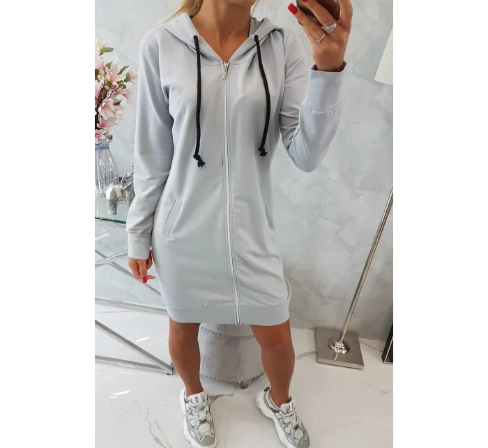 Mikina s kapucňou šedá Mikina s kapucňou šedá