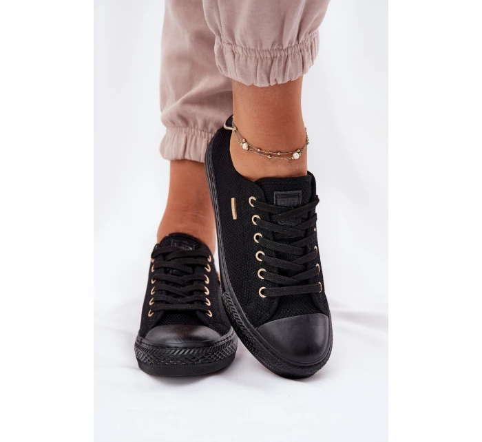 Dámské Textilní Tenisky Big Star model 21693828 Černé - Big Star Shoes
