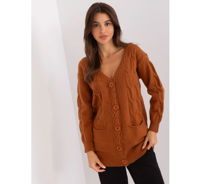 Jumper AT SW 2241.36P tmavo oranžový Jumper AT SW 2241.36P tmavo oranžový