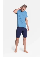 Pyžamo Duty 38881-95X Modrá a tmavo modrá - Henderson