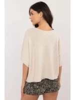 Sveter s krátkym rukávom model 203026 Taliansko Moda