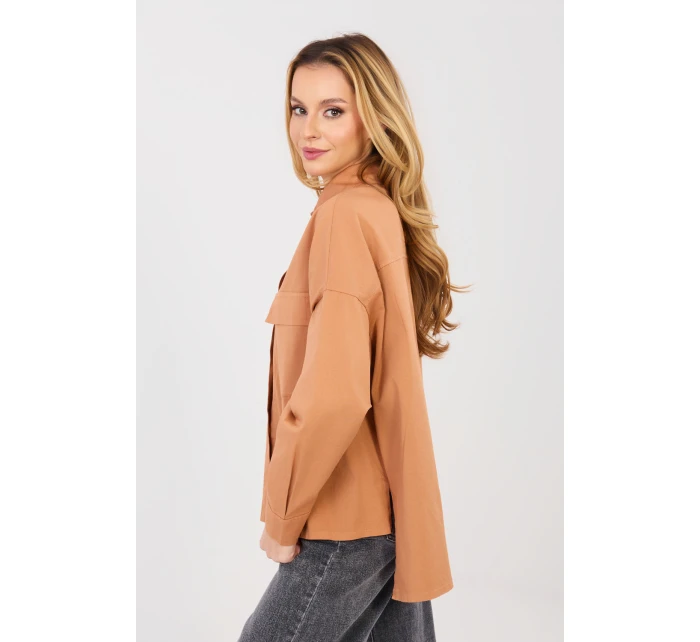 Košeľa s dlhým rukávom model 224201 Taliansko Moda