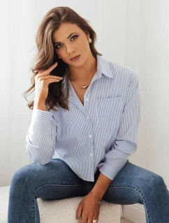 Dámske modré tričko TANYA FashionStreet DY0383