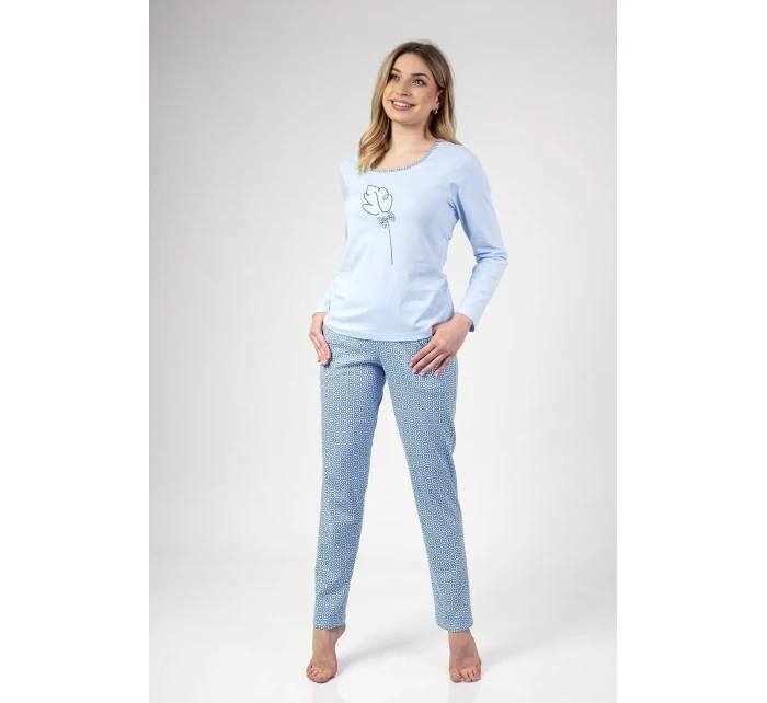 Dámske pyžamo Regina 669 dĺžka/r 2XL-4XL Z24/25 Dámske pyžamo Regina 669 dĺžka/r 2XL-4XL Z24/25