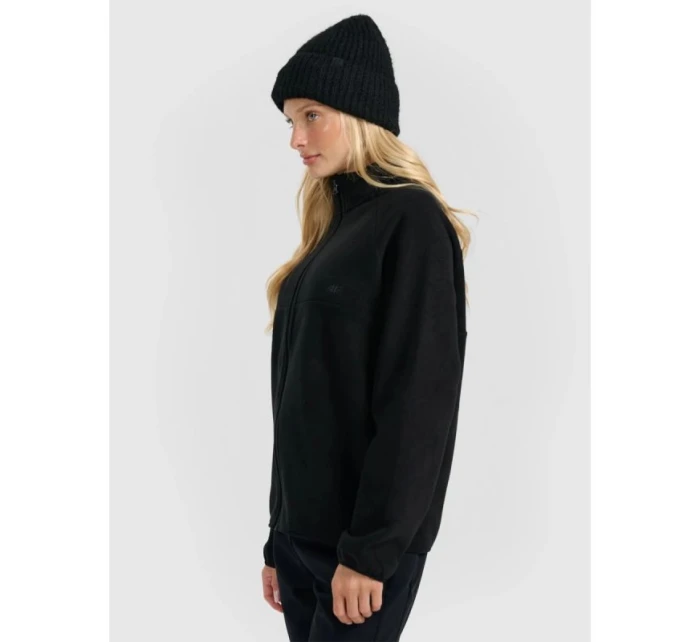 Dámský oversize fleece se stojáčkem model 21868383 - 4F