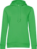 B&C Inspire Hooded /women_° Dámska mikina s kapucou 01.W34B jablkovo zelená