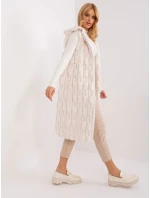 Kamizelka AT KZ model 20493296 1.06 ecru - FPrice