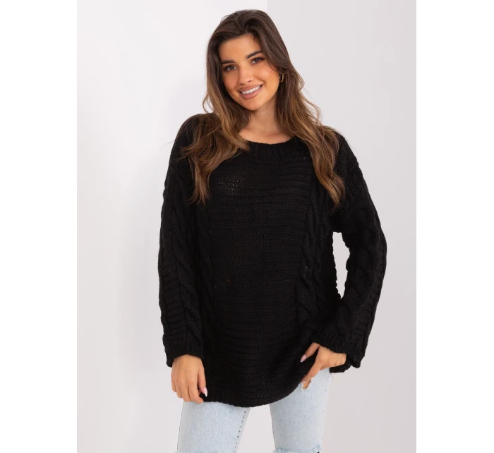 BA SW 8047 jumper.92P čierna