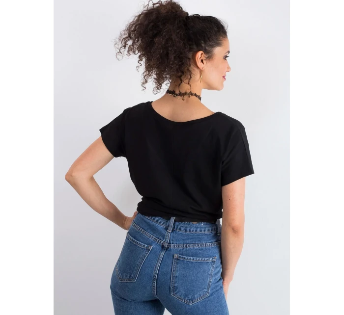 Tričko RV TS 4832.12P čierna Tričko RV TS 4832.12P čierna