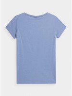 Dámske tričko s potlačou 4FSS23TTSHF583-32S modré - 4F