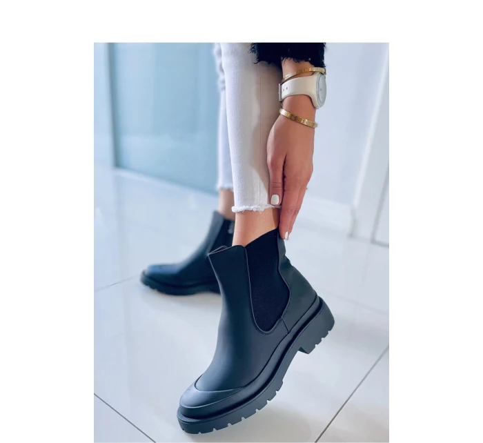 Dámské kotníkové boty model 19368069 Černá Kayla - Inello