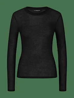 Beauty Layers Top LSL Crew Neck - Black - TRIUMPH Black - TRIUMPH