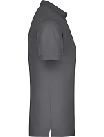 JN 710 Pánské elastické piqué polo model 22488590 graphite - Daiber JN 710 Pánské elastické piqué polo model 22488590 graphite - Daiber