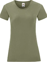 Fruit of the Loom Lady-Fit Iconic 150 T Dámske tričko 16.1432 classic olive