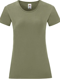 LadyFit Iconic 150 T Dámské tričko model 22429409 classic olive - Fruit of the Loom