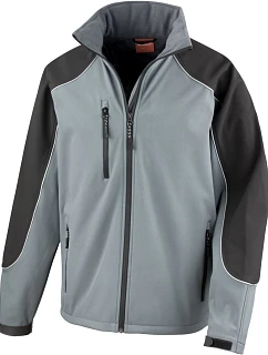 R 3vrstvá softshell bunda s kapucí 30. grey/black model 22427250 - Result