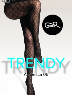 Gatta Arabesca 06 40 DEN farba:nero