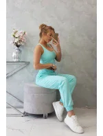 Súprava top+nohavice mint