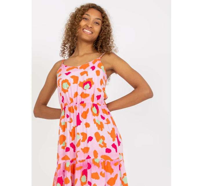 Šaty model 17523940 světle růžové - FPrice Šaty model 17523940 světle růžové - FPrice