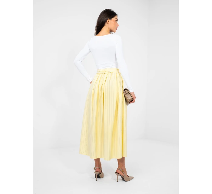 Spódnica IT SD model 22011449 jasny żółty - FPrice