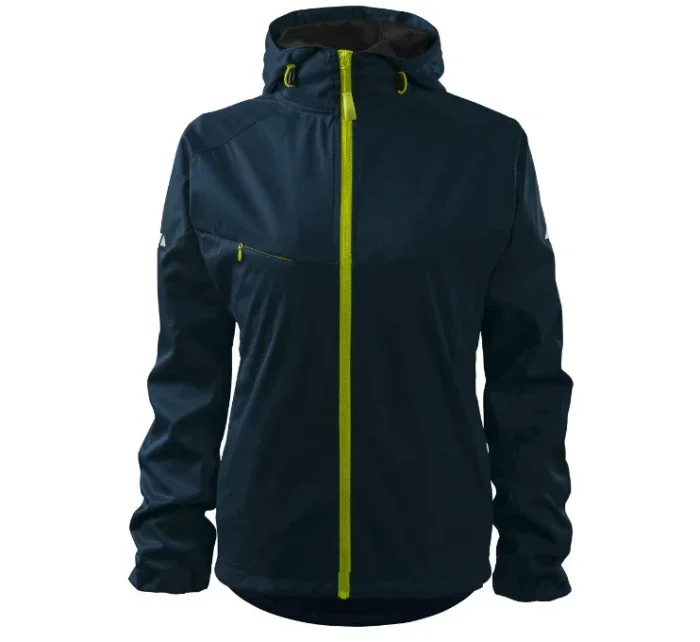 Cool softshellová bunda pre ženy námornícka modrá