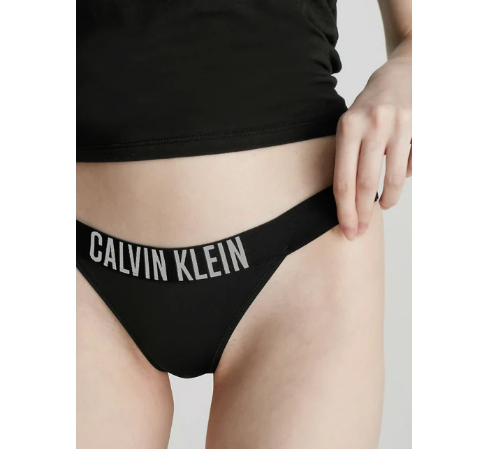 Dámske plavkové nohavičky KW0KW01984 BEH black - Calvin Klein