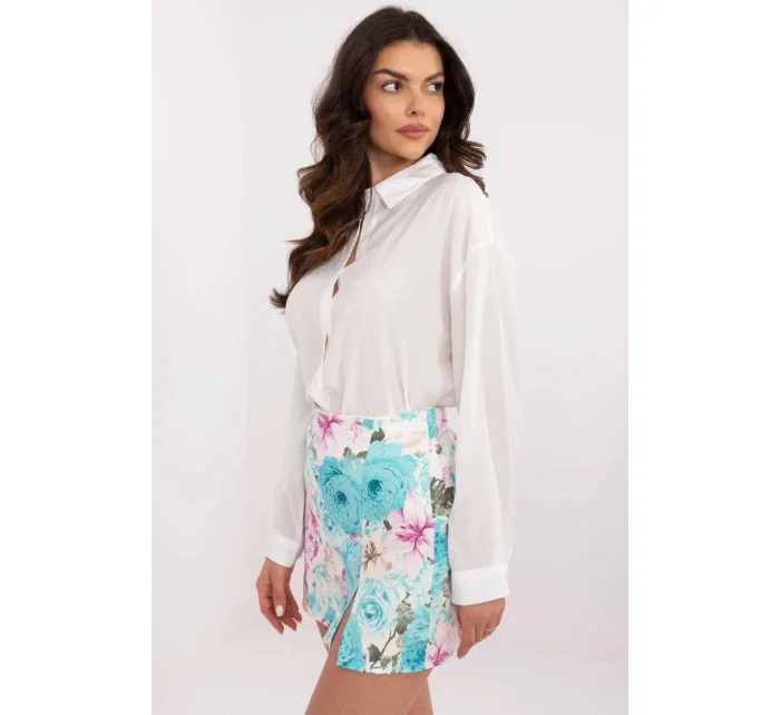 Šortky so spodnou sukňou model 210854 Taliansko Moda Šortky so spodnou sukňou model 210854 Taliansko Moda