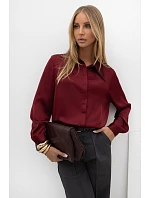 Košile s dlouhým rukávem model 231945 Italy Moda