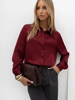 Košile s dlouhým rukávem model 231945 Italy Moda