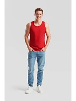 Fruit of the Loom Athletic Vest Pánske tielko 16.1098 červené
