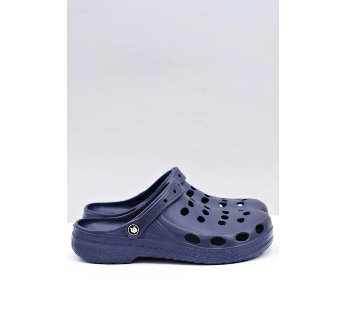 Męskie Klapki Sandały Do Ogrodu Basen Granatowe Męskie Klapki Sandały Do Ogrodu Basen Granatowe