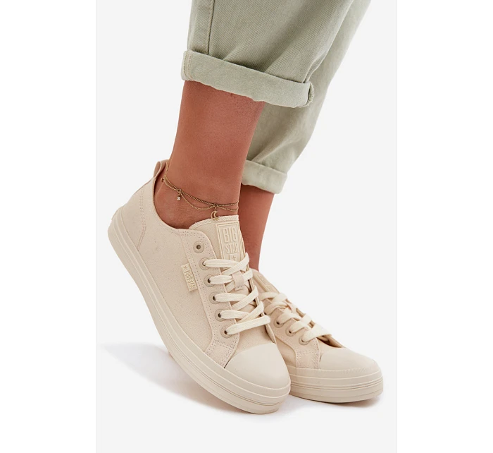 Dámské tenisky Big Star TT274818 Béžové