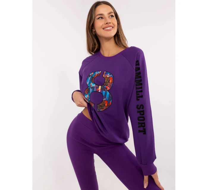 Sada EM KMPL model 20806590 tmavě fialová - FPrice Sada EM KMPL model 20806590 tmavě fialová - FPrice