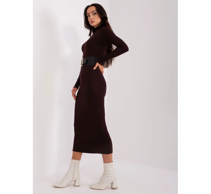 EM SK 778 šaty.65 tmavo hnedá EM SK 778 šaty.65 tmavo hnedá